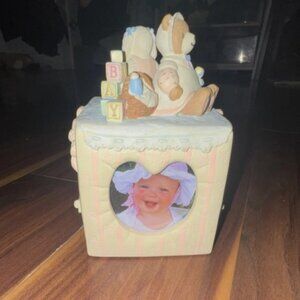 Vintage Torrigrafics Baby Cup Picture Frame